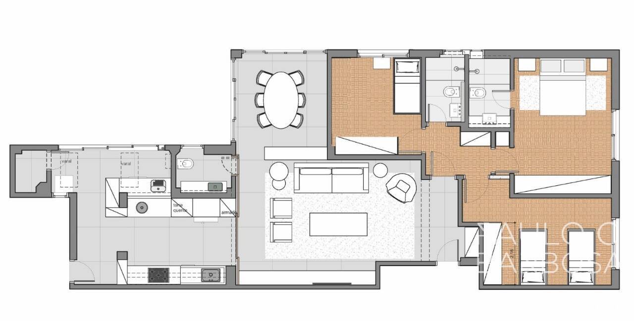 Apartamento à venda com 3 quartos, 143m² - Foto 10